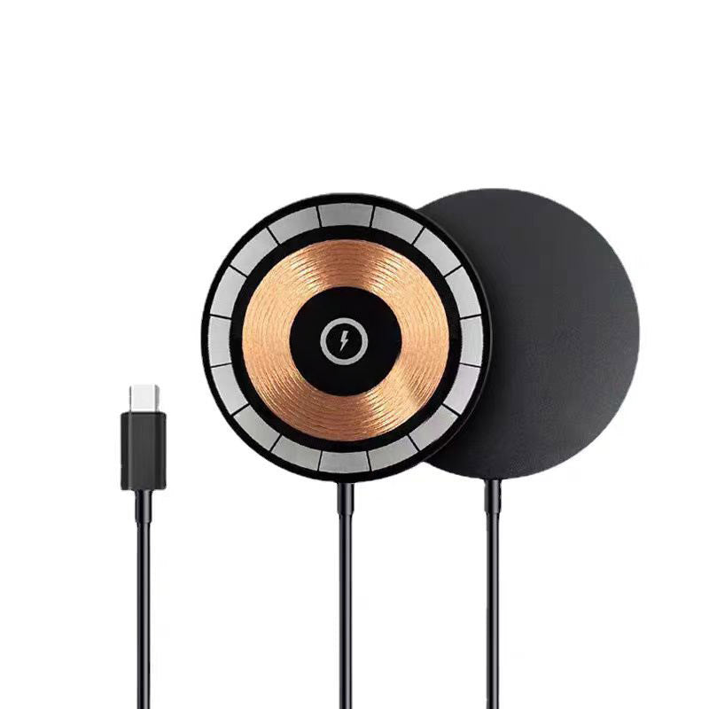 15W Magnetic Wireless Charger - Fast Charging for iPhone 12-16