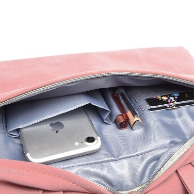 Premium PU Leather Laptop Bag - 13.3" 14" 15.6" MacBook Briefcase with Shoulder Strap