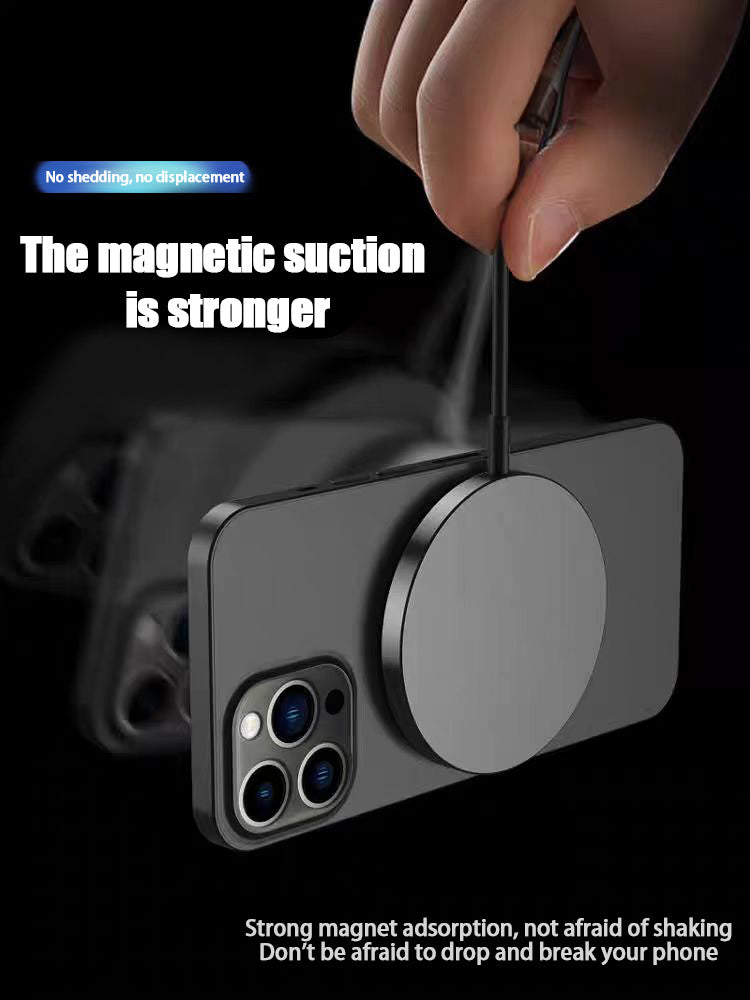 15W Magnetic Wireless Charger - Fast Charging for iPhone 12-16