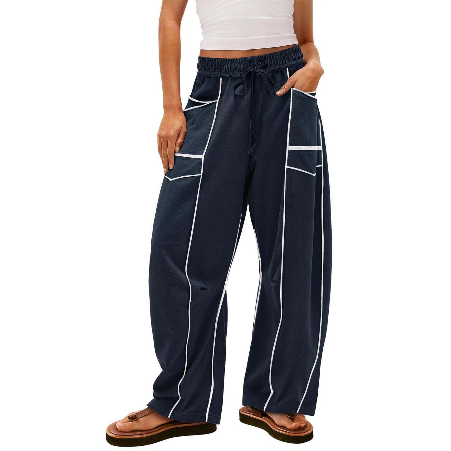 Women's Drawstring Sweatpants with Pockets