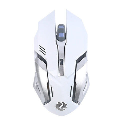 Wireless Gaming Mouse with Charging Pad - Silent Click Technology