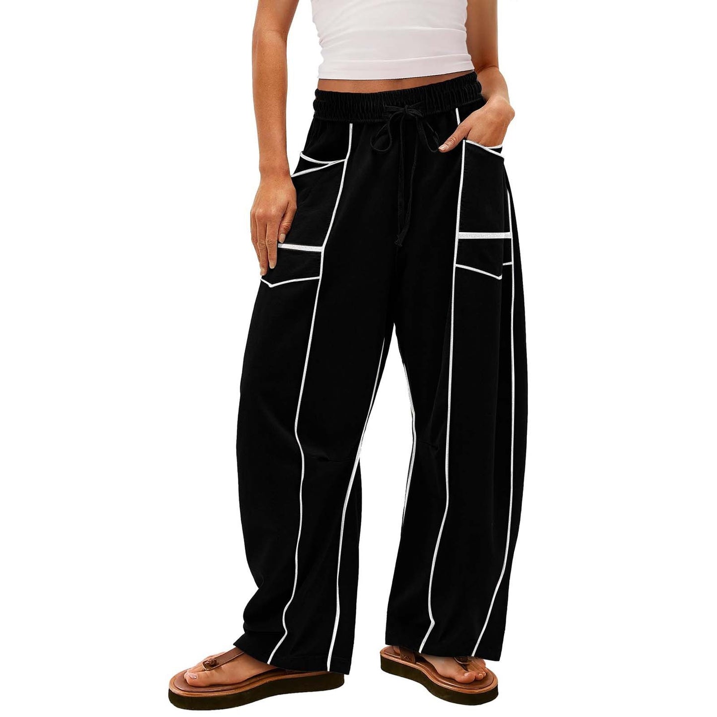 Women's Drawstring Sweatpants with Pockets